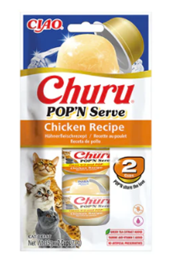 CHURU POP'N SERVE POULET