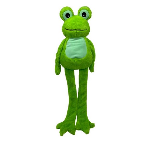 PELUCHE XXL GRENOUILLE AVEC SQUEAKER - 79CM