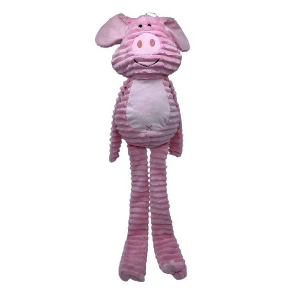 PELUCHE XXL COCHON AVEC SQUEAKER - 89CM