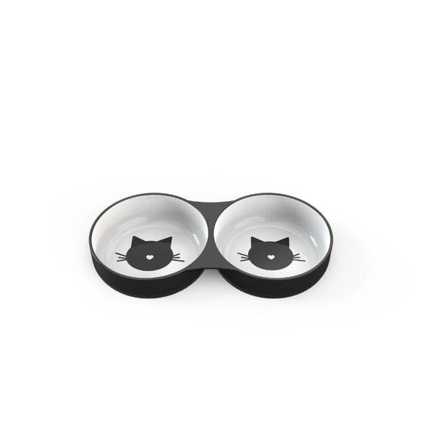 BUBIMEX BOL CÉRAMIQUE DOUBLE 2X150ML, gamelle