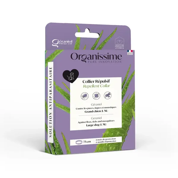 ORGANISSIME ANTIPARASITAIRE COLLIER CHIEN XL