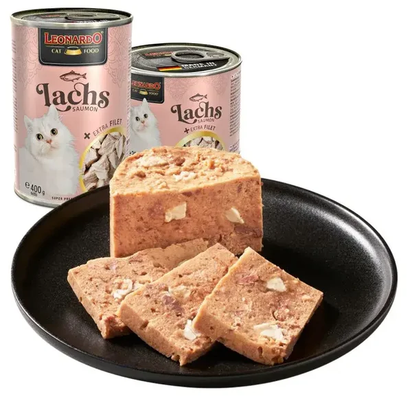 BOITE LEONARDO SAUMON EXTRA FILET 200 G - 6 PCS