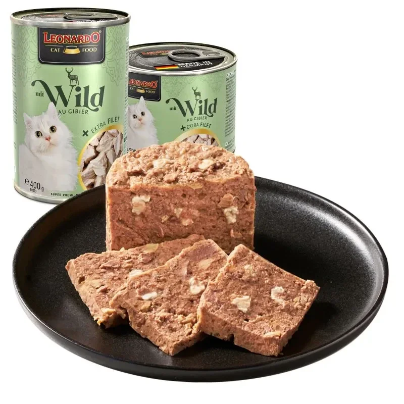 BOITE LEONARDO GIBIER EXTRA FILET 200 G - 6 PCS