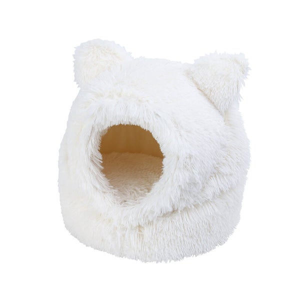WOUAPY IGLOO TETE DE CHAT MOELLEUX BLANC