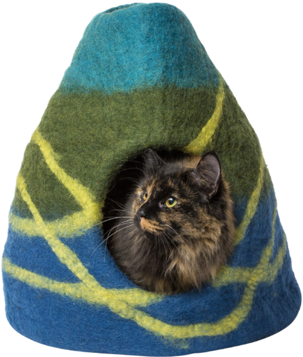 DDKC Abri Vase, Bleu 36x25x36cm