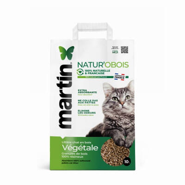 MARTIN NATUR'O BOIS LITIERE 10L