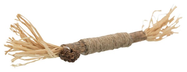Stick en matatabi avec franges, 24 cm