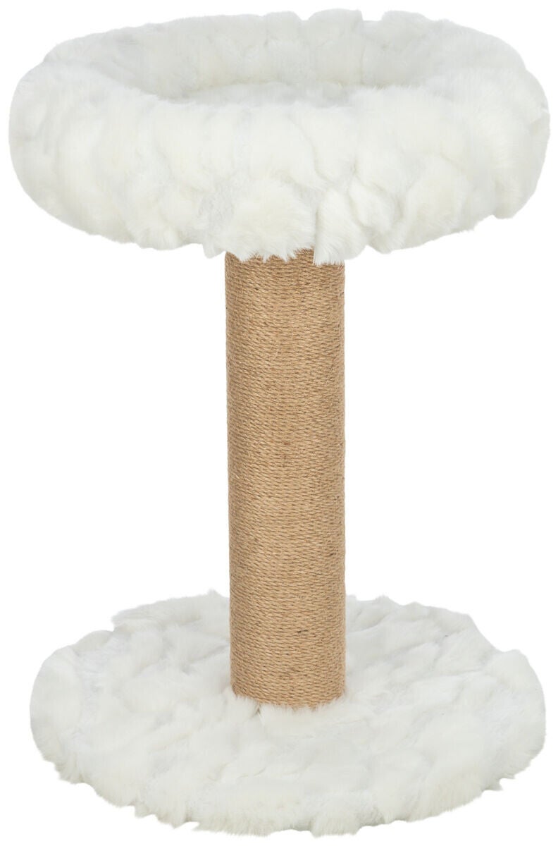 Arbre à chat Mirella avec lit, 55cm, blanc