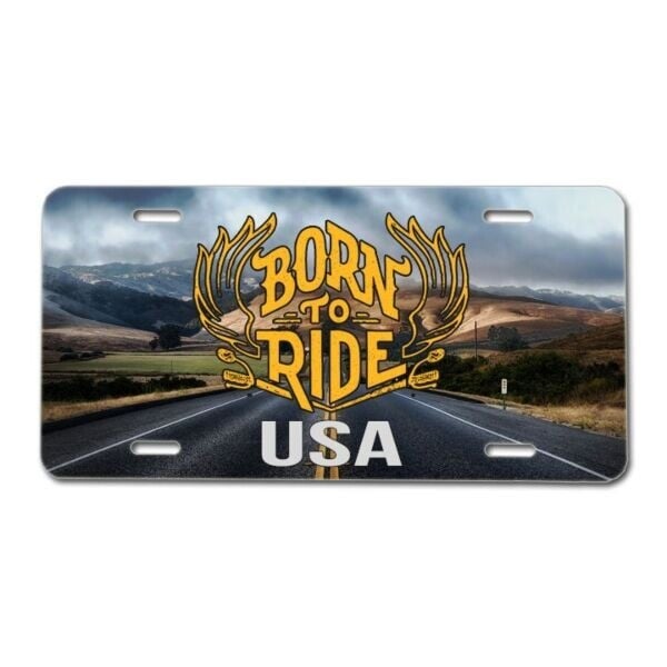 Plaque d'immatriculation américaine