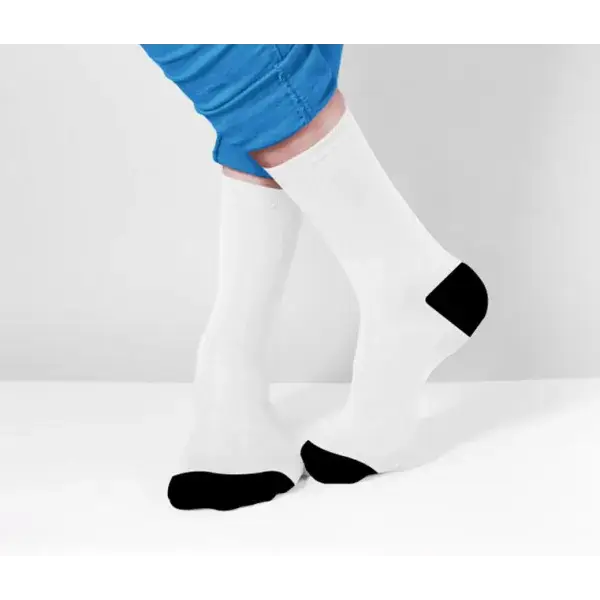 Chaussette haute pour personnalisation (paire de chaussettes)