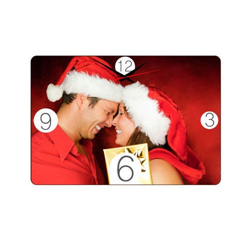 Horloge murale horizontal