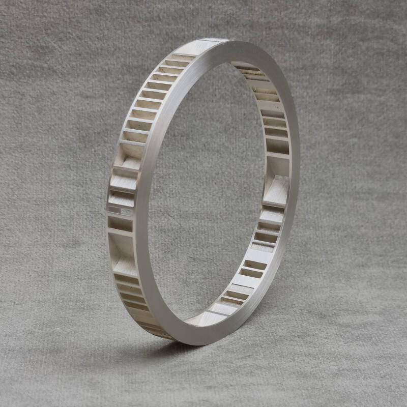 bracelet in sterling silver, inspired by the works of Josef Hoffmann