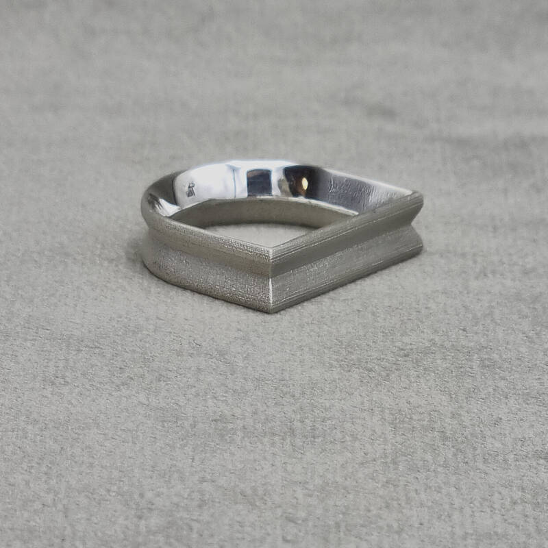 zilveren ring