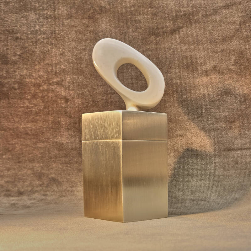 alpaca doos met benenknop model H