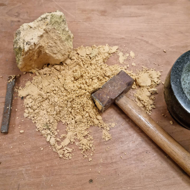 marlstone block with grit