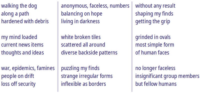 tekst gedicht  Neglected-Respected