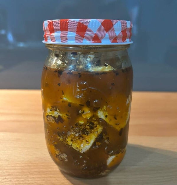 Marinated Feta Cheese
