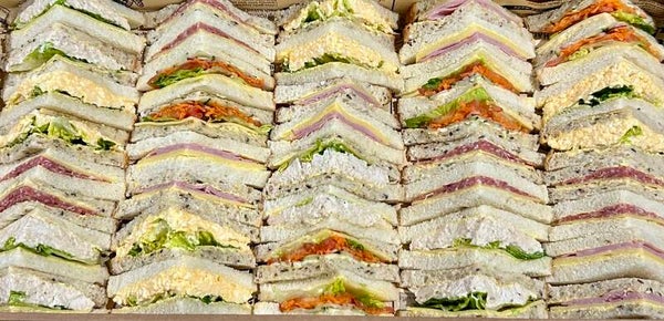 Sandwich Platters - Mixed meat and Veg 40 Pcs option 1