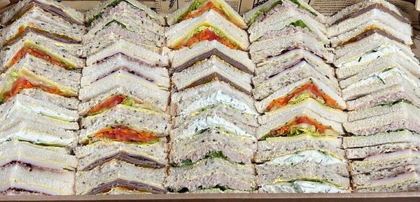 Sandwich Platters - Mixed meat and veg 40 Pcs option 2