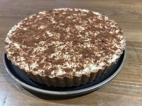 Chocolate & Salted Butterscotch Cream Tart