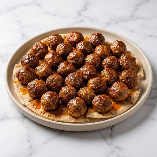 Keftedes ( Beef & Pork meatballs )