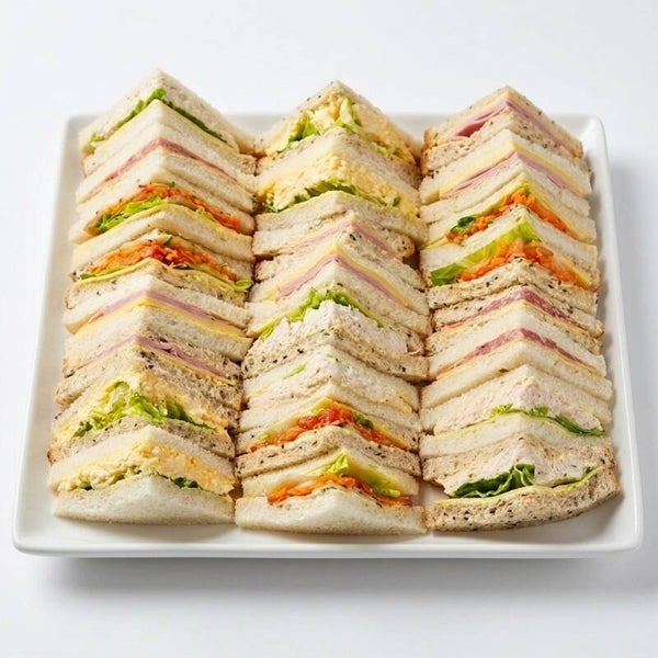 Sandwich Platters - Mixed meat and Veg 40 Pcs option 1