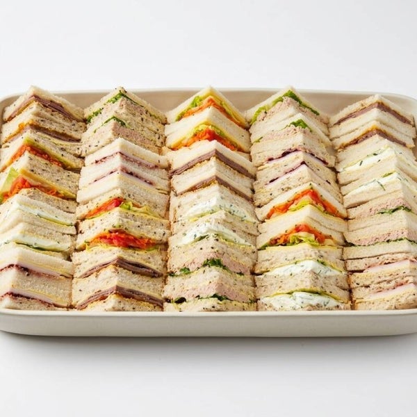 Sandwich Platters - Mixed meat and veg 40 Pcs option 2