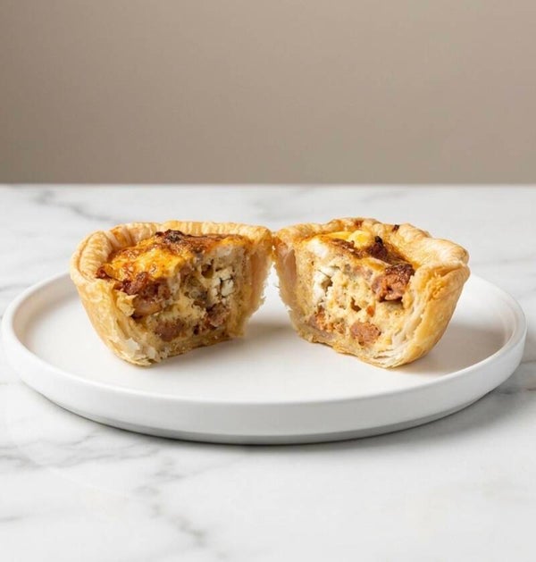 Mini savoury tarts - Mediterranean