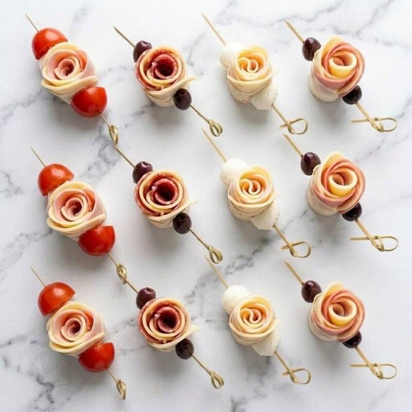 Flower Canapés