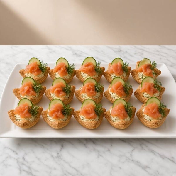 Smoked Salmon Canapés