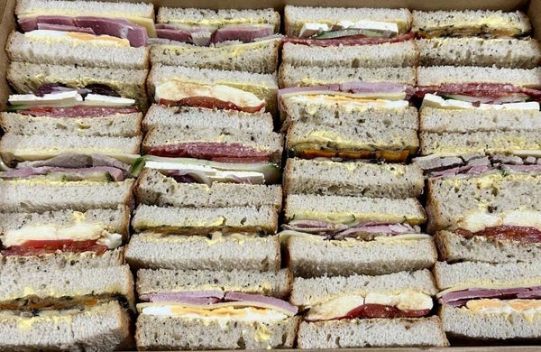 Sandwich Platters - Mega Mixed meat and veg 80 Pcs