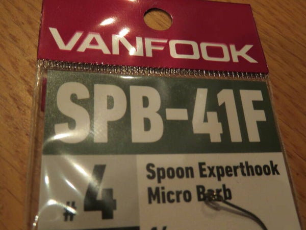 Vanfook spoon experthook microbarb