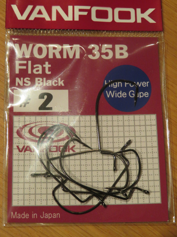 Vanfook worm 35B Flat Black