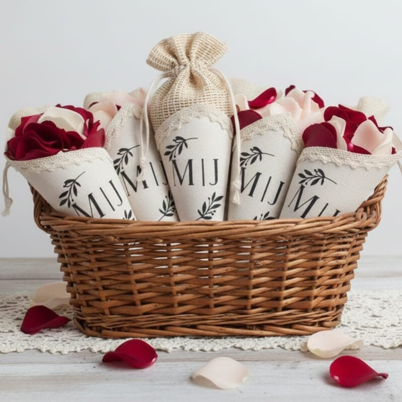 Cono para Pétalos o Arroz