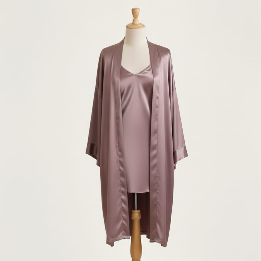 Set Bata Lisa  Malva con Camisón