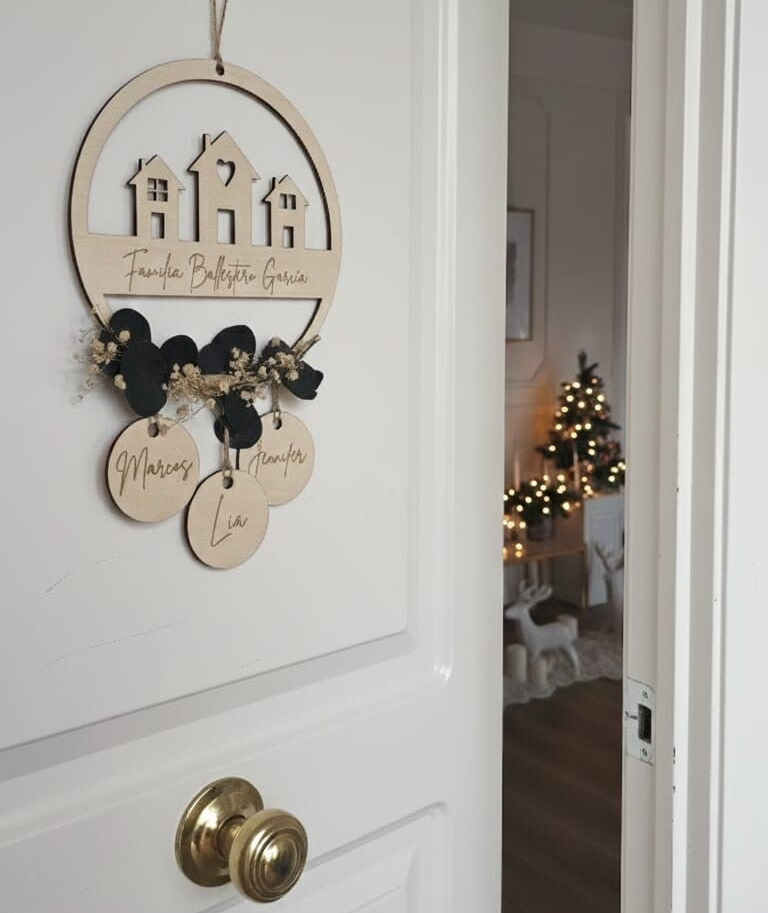 Letrero puerta entrada