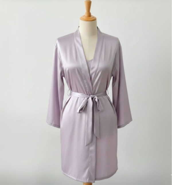 Set Bata Lisa  Lila con Camisón