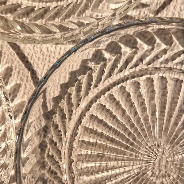 Vintage edit Breakfast Club | Glass plate set