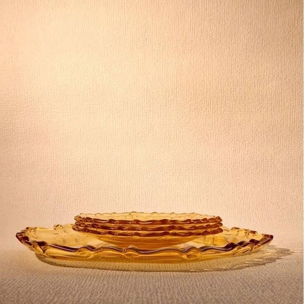 Vintage edit Tea Talk | Glass plates