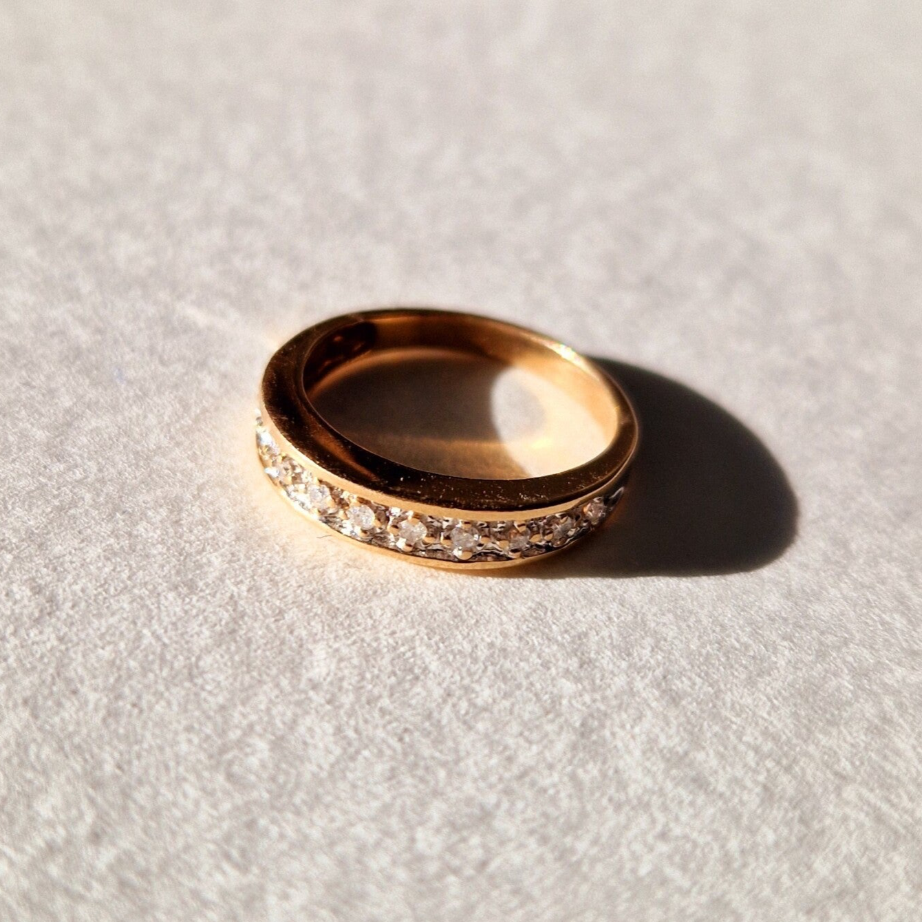 The Diamond half eternity band