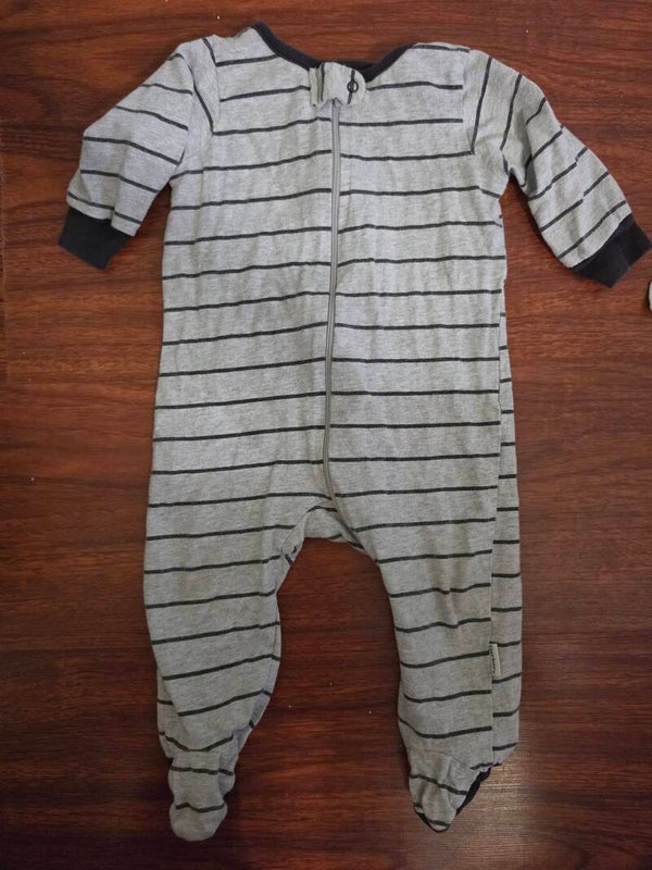 Baby Striped Grey Sleeper