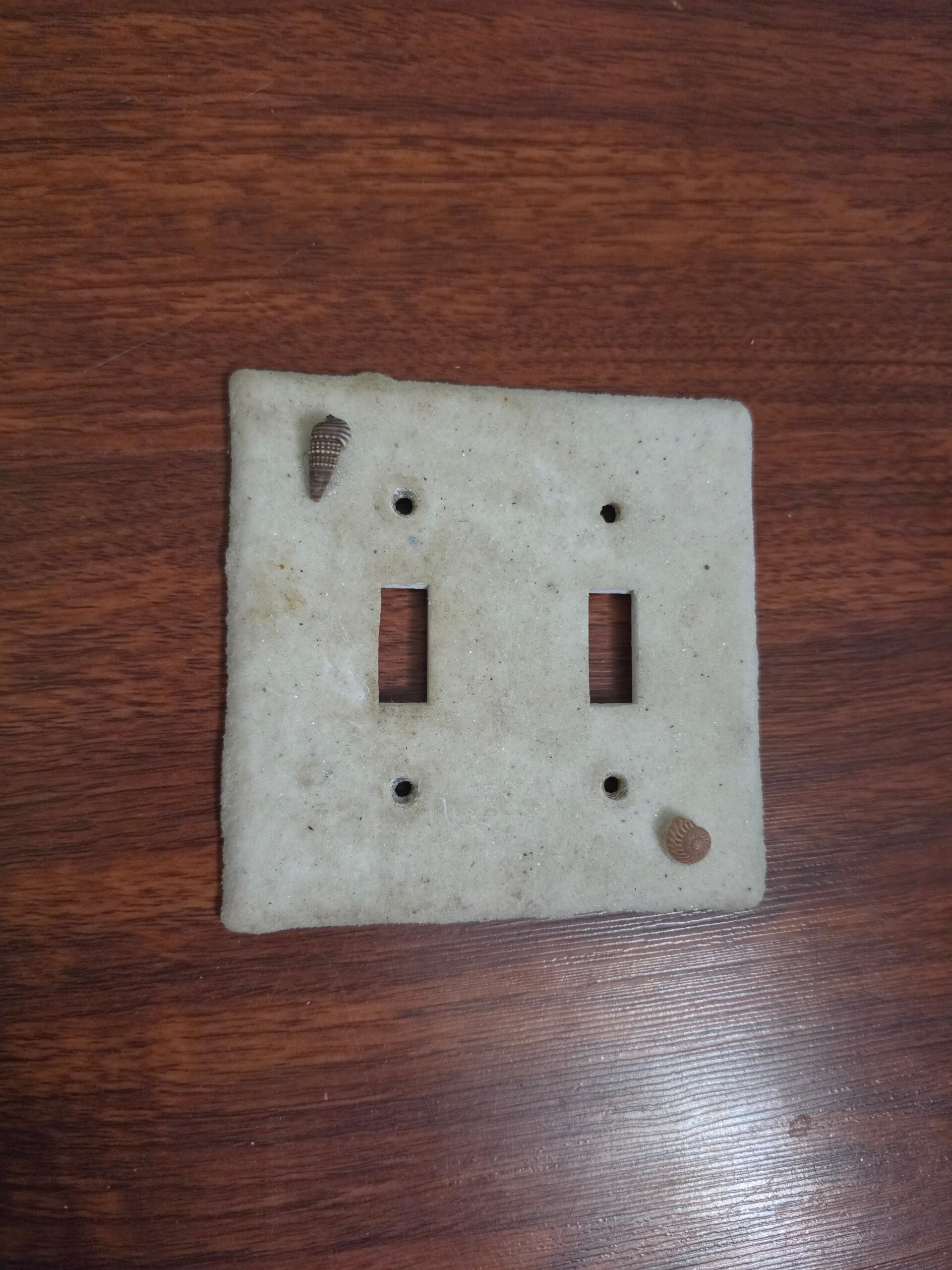 Double Switch Plate Cover (Beach style)