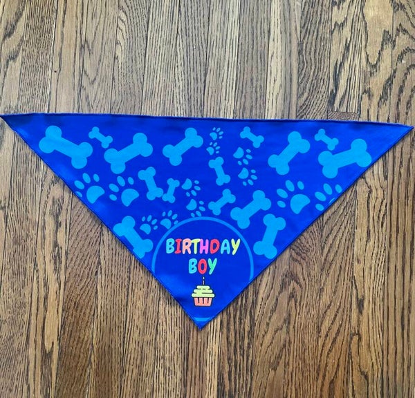 Birthday Boy Pet Bandana