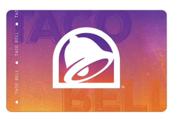 Taco Bell Gift Card $25.00