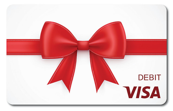 Visa Gift Card $50.00