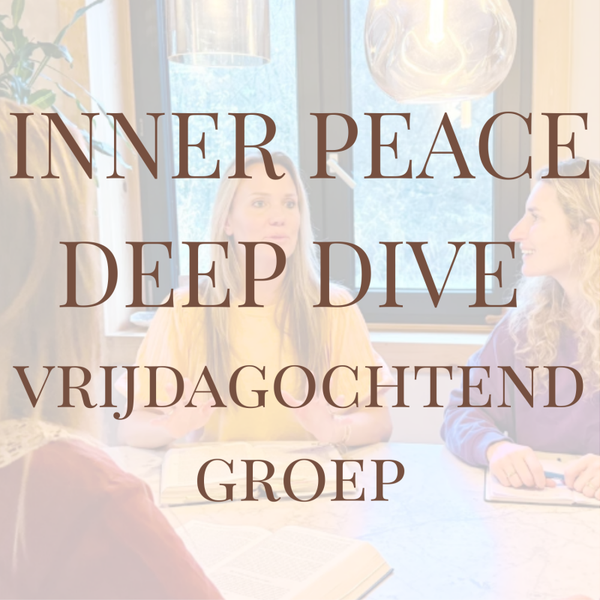 Inner Peace Depp Dive - Vrijdagochtend Groep maart - juni