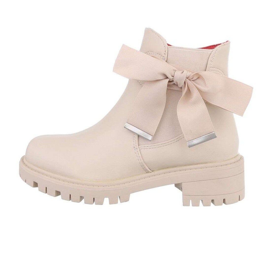 Beige kinder laarsjes