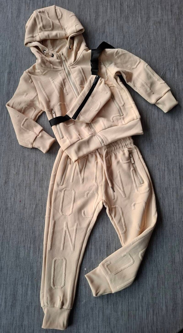 Beige trainingspak