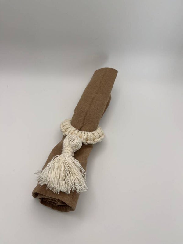 Stoffserviette beige (43x43cm)