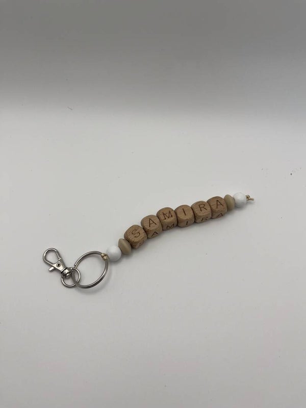 Namensschild Holz-Buchstaben - personalisierbar